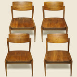 Set of 4 1950's Gunlocke Chairs - Vintage - STAG Provisions - One & Done - Furniture
