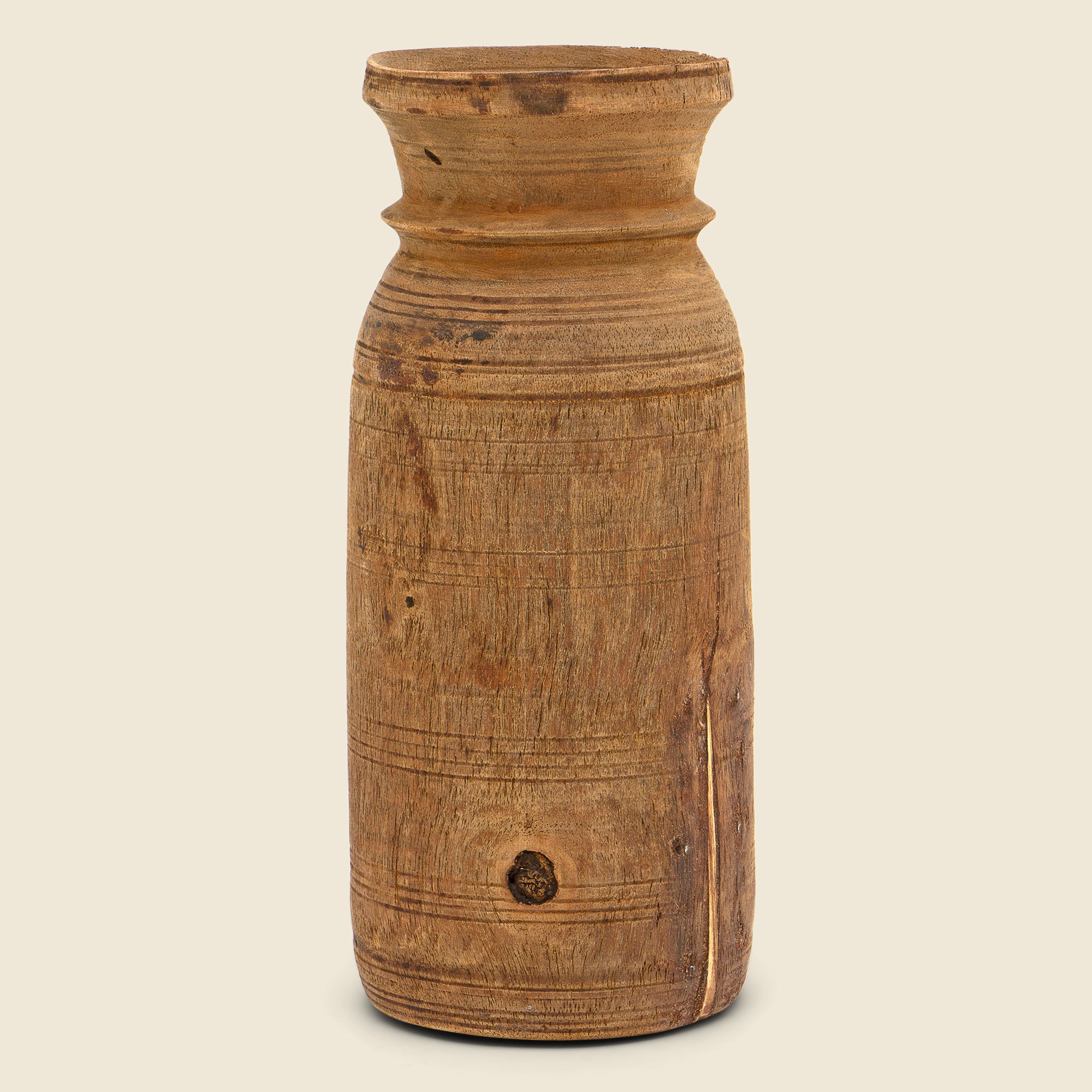 Antique Indian Milk Storage Bottle 1 - Vintage - STAG Provisions - One & Done - Art