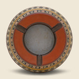 Clay Ashtray with Incan Design - Vintage - STAG Provisions - One & Done - Barware & Smoking