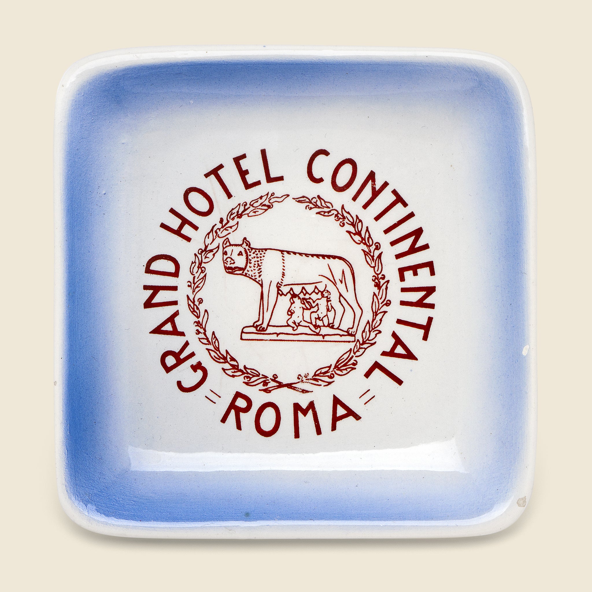 Grand Hotel Continental Roma Tray - Vintage - STAG Provisions - One & Done - Miscellaneous