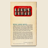 The Essential Lenny Bruce - Uncut & Uncensored PB Book - Vintage - STAG Provisions - One & Done - Miscellaneous