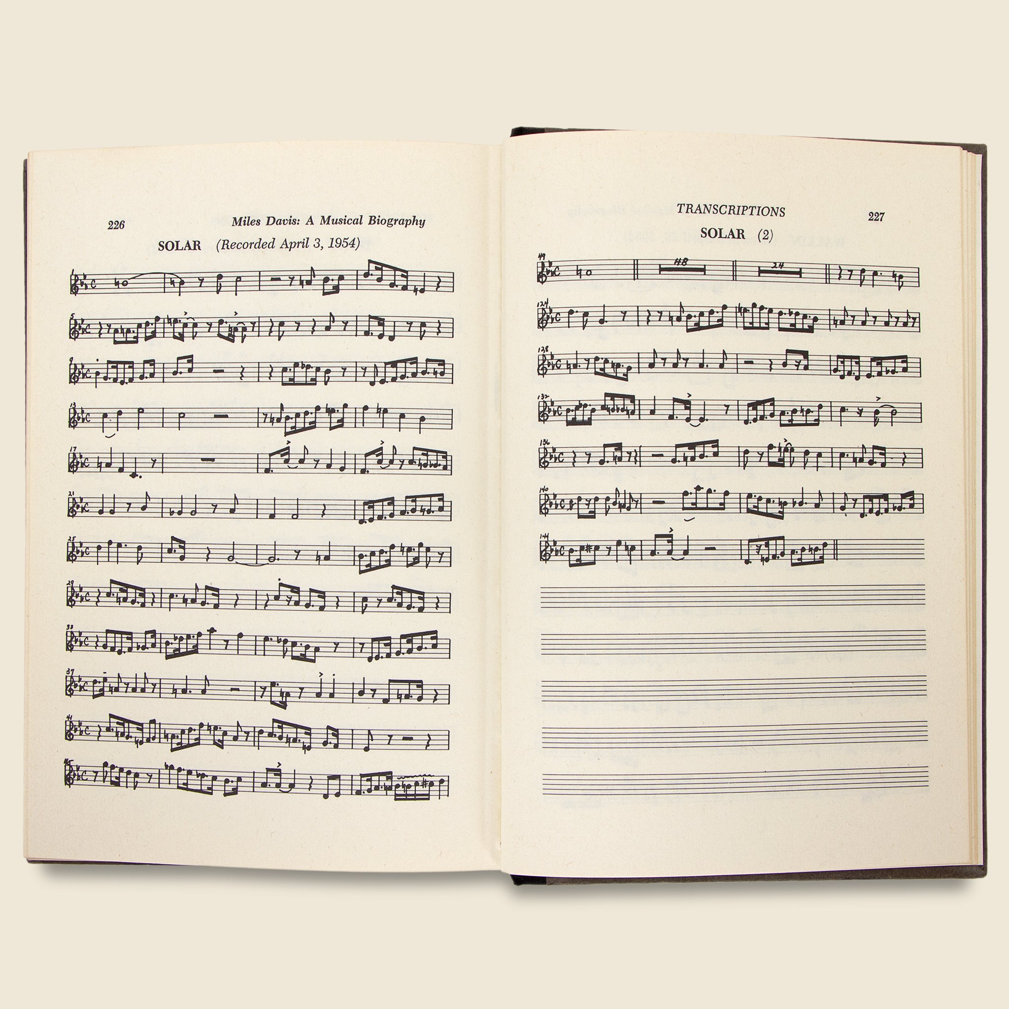 Miles Davis - A Musical Biography - Vintage - STAG Provisions - One & Done - Miscellaneous