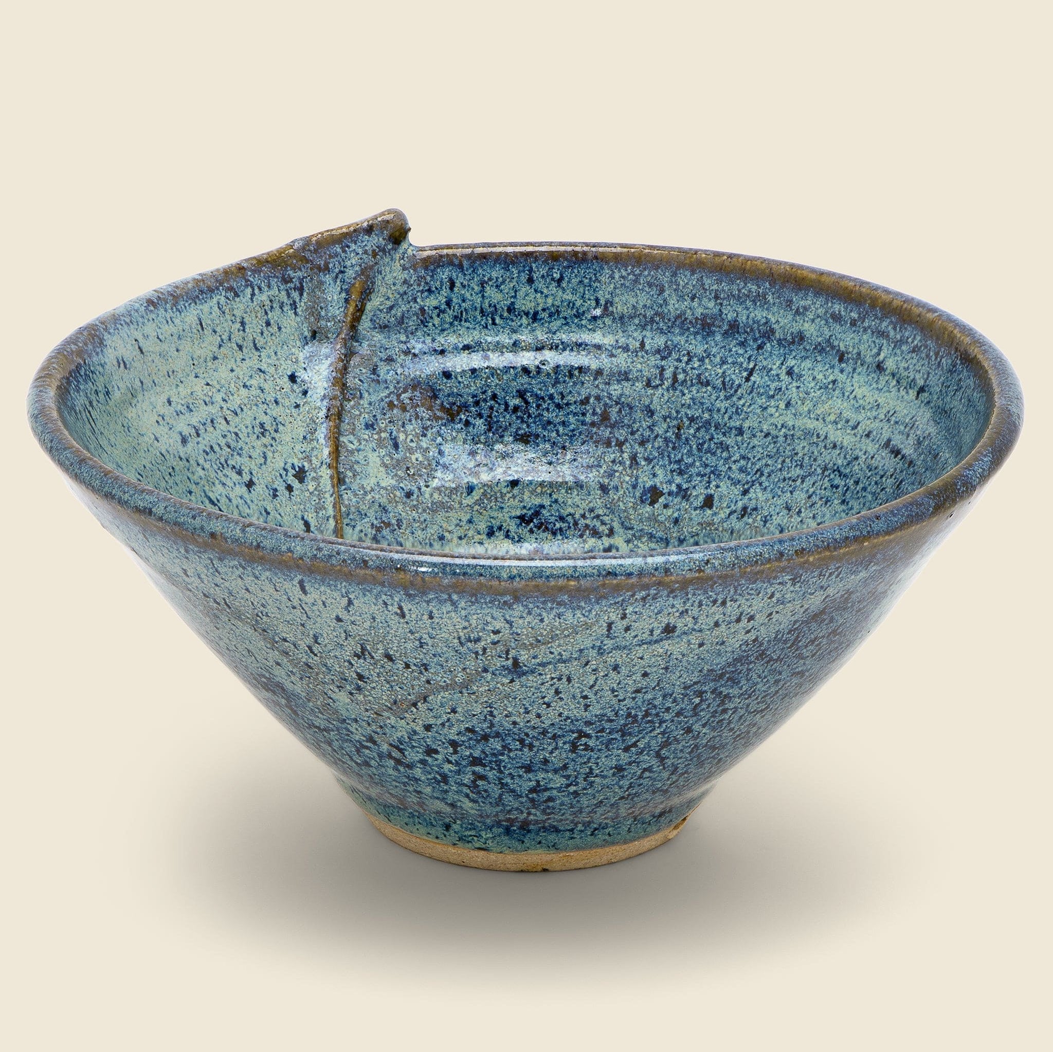 Studio Pottery Bowl - Blue - Vintage - STAG Provisions - One & Done - Miscellaneous