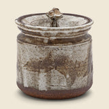 Studio Pottery Lidded Canister - Vintage - STAG Provisions - One & Done - Miscellaneous