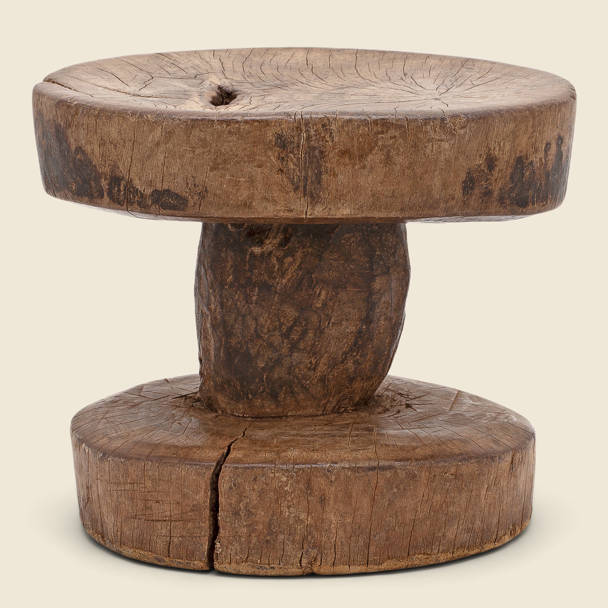 Hand Carved African Stool #1 - Vintage - STAG Provisions - One & Done - Miscellaneous
