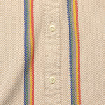 Blanket Shirt - Wheat Rainbow Stripe - Outerknown - STAG Provisions - Tops - L/S Woven - Plaid