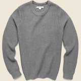 Eastbank Crew - Heather Charcoal - Outerknown - STAG Provisions - Tops - Sweater