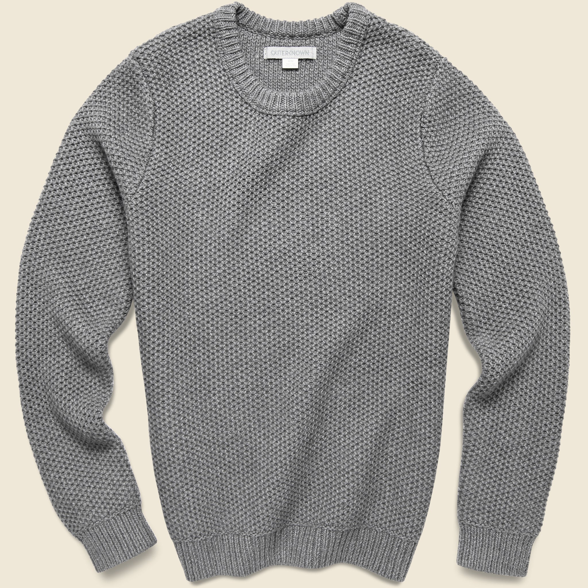 Eastbank Crew - Heather Charcoal - Outerknown - STAG Provisions - Tops - Sweater