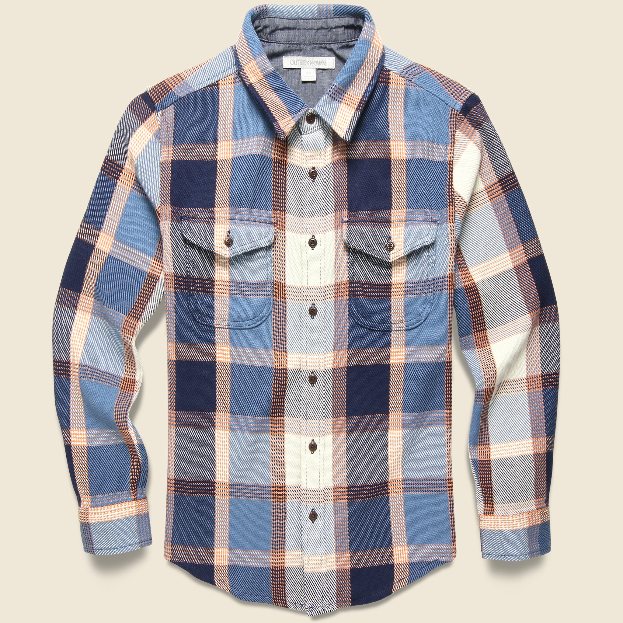 Blanket Shirt - California Street Plaid - Outerknown - STAG Provisions - Tops - L/S Woven - Plaid