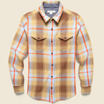 Blanket Shirt - Sandy Hunter Plaid - Outerknown - STAG Provisions - Tops - L/S Woven - Plaid