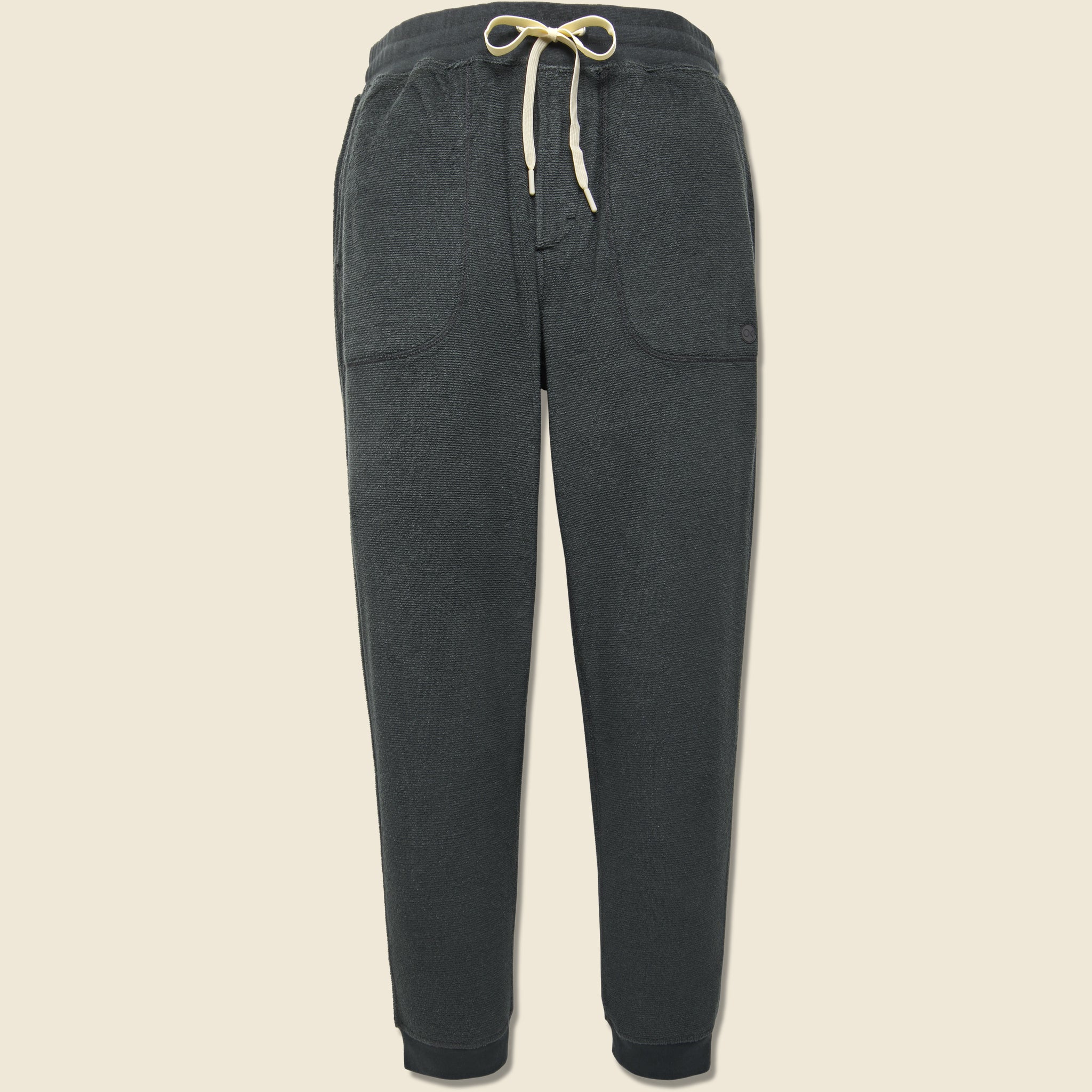 Hightide Sweatpant - Pitch Black - Outerknown - STAG Provisions - Pants - Lounge