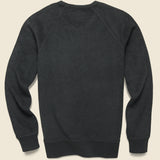 Hightide Crew - Pitch Black - Outerknown - STAG Provisions - Tops - Fleece / Sweatshirt