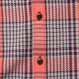 Blanket Shirt - Bright Coral Graph Plaid - Outerknown - STAG Provisions - Tops - L/S Woven - Plaid