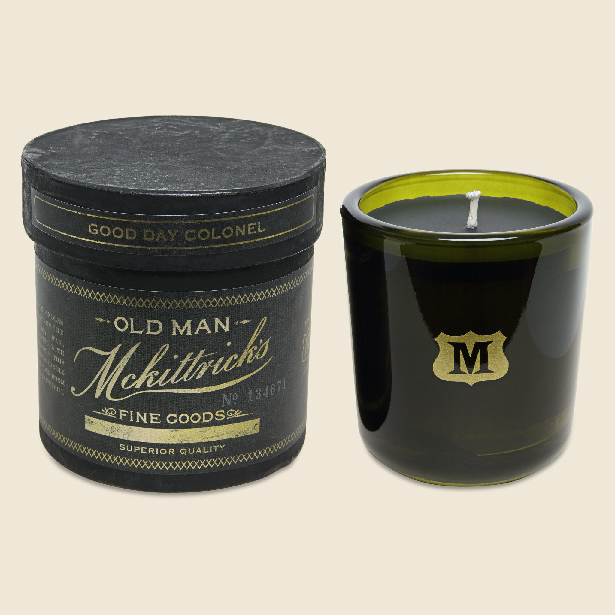 Candle 8.5oz - Good Day Colonel - We Took To The Woods - STAG Provisions - Gift - Candles