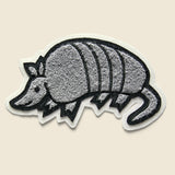 Armadillo Patch - Grey/Black - Oxford Pennant - STAG Provisions - Gift - Miscellaneous