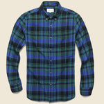 Osgood Flannel - Green - Penfield - STAG Provisions - Tops - L/S Woven - Plaid