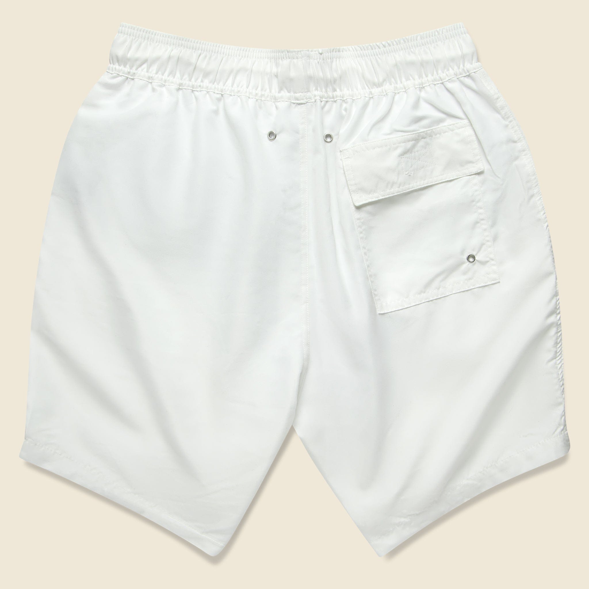 Seal Swim Trunk - White - Penfield - STAG Provisions - Shorts - Swim
