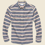 Hammat Shirt - Navy - Penfield - STAG Provisions - Tops - L/S Woven - Stripe