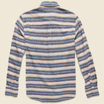 Hammat Shirt - Navy - Penfield - STAG Provisions - Tops - L/S Woven - Stripe