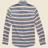 Hammat Shirt - Navy - Penfield - STAG Provisions - Tops - L/S Woven - Stripe