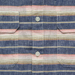 Hammat Shirt - Navy - Penfield - STAG Provisions - Tops - L/S Woven - Stripe
