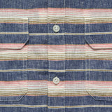 Hammat Shirt - Navy - Penfield - STAG Provisions - Tops - L/S Woven - Stripe