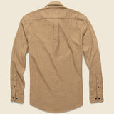 Canela Heather Flannel - Tan - Portuguese Flannel - STAG Provisions - Tops - L/S Woven - Solid