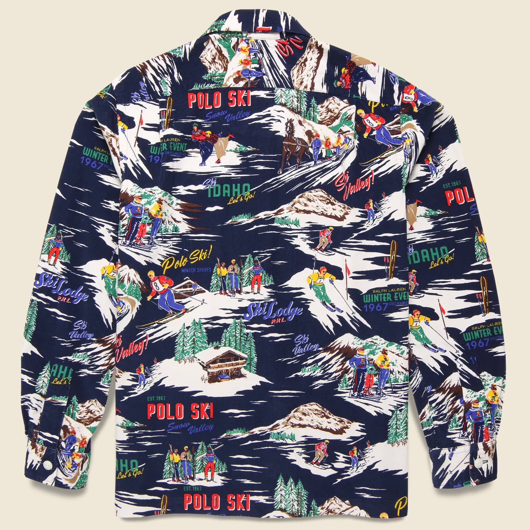 Ski Camp Corduroy Shirt - Polo Snow Traverse - Polo Ralph Lauren - STAG Provisions - Tops - L/S Woven - Corduroy