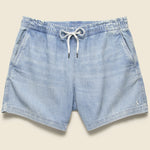 Denim Pull-On Short - Light Wash - Polo Ralph Lauren - STAG Provisions - Shorts - Lounge