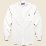 Spring Bear Oxford Shirt - White - Polo Ralph Lauren - STAG Provisions - Tops - L/S Woven - Solid