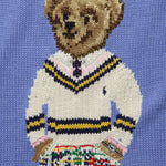 Preppy Bear Crewneck Sweater - Light Blue - Polo Ralph Lauren - STAG Provisions - Tops - Sweater