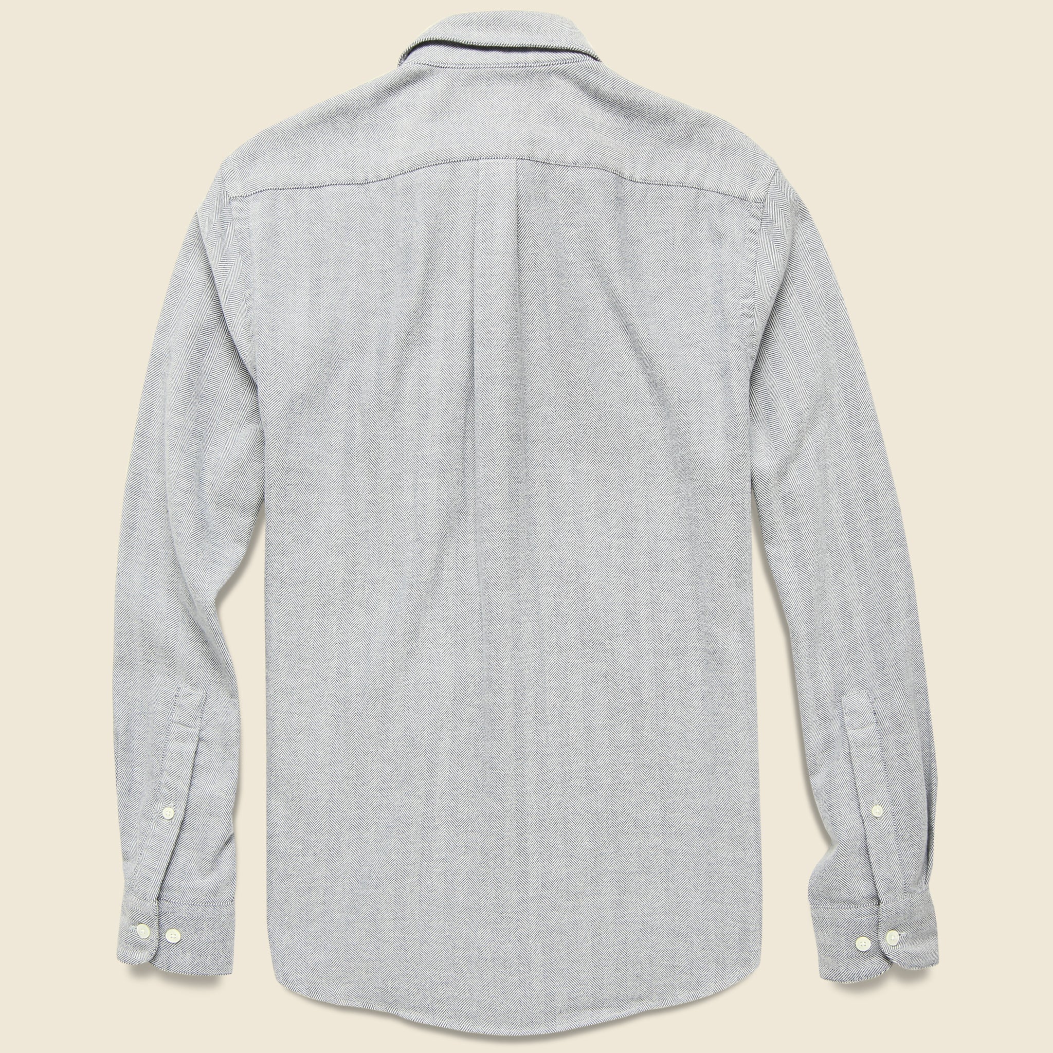 Espiga Flannel - Light Blue - Portuguese Flannel - STAG Provisions - Tops - L/S Woven - Solid