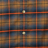 Check Flannel - Orange - Portuguese Flannel - STAG Provisions - Tops - L/S Woven - Plaid
