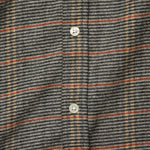 Library Micro Check Shirt - Brown - Portuguese Flannel - STAG Provisions - Tops - L/S Woven - Plaid