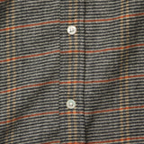 Library Micro Check Shirt - Brown - Portuguese Flannel - STAG Provisions - Tops - L/S Woven - Plaid