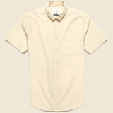 Ebano Fleck Shirt - Cream - Portuguese Flannel - STAG Provisions - Tops - S/S Woven - Fleck