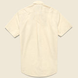 Ebano Fleck Shirt - Cream - Portuguese Flannel - STAG Provisions - Tops - S/S Woven - Fleck
