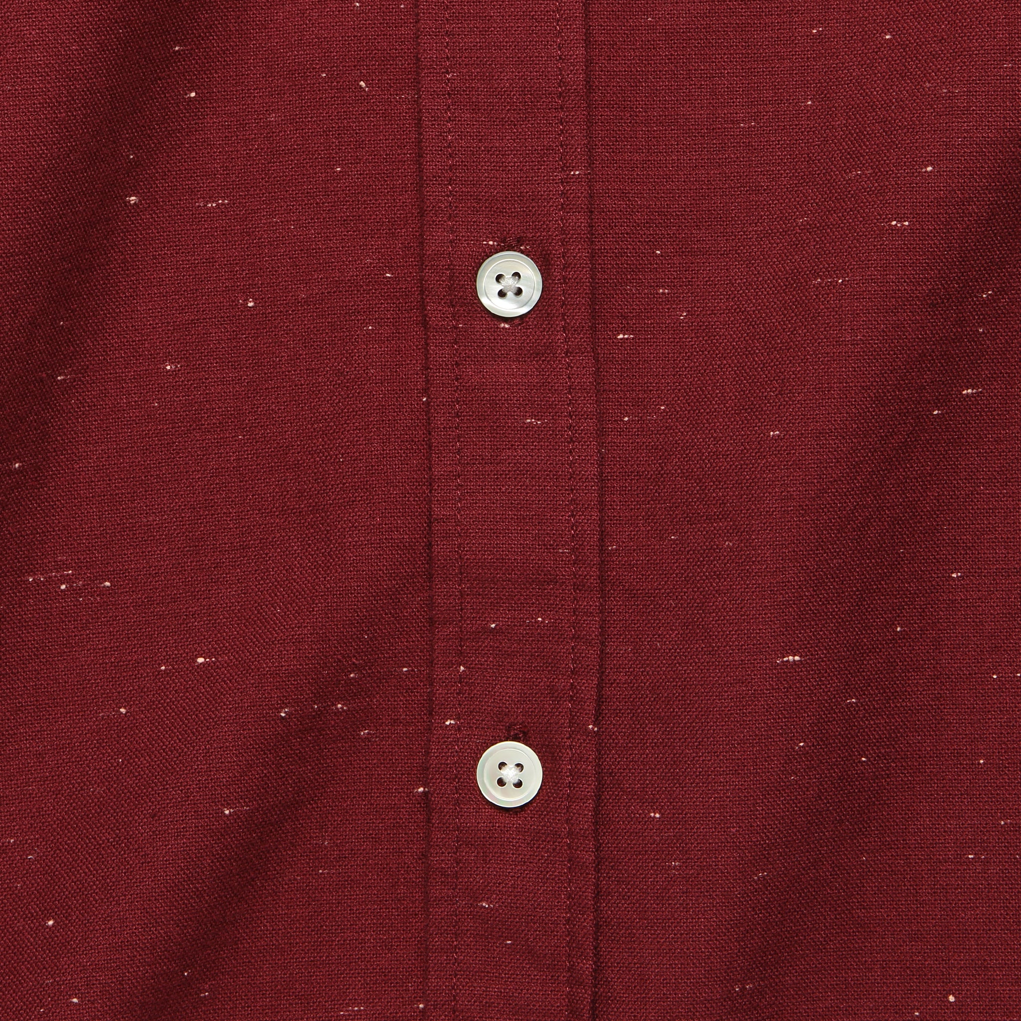 Blur Fleck Shirt - Bordeaux - Portuguese Flannel - STAG Provisions - Tops - S/S Woven - Fleck