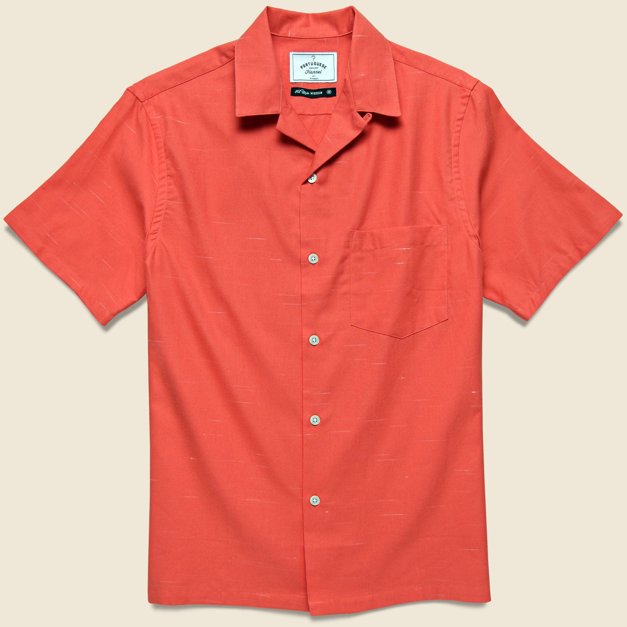 Soup Camp Shirt - Red - Portuguese Flannel - STAG Provisions - Tops - S/S Woven