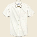 Ebano Fleck Shirt - White - Portuguese Flannel - STAG Provisions - Tops - S/S Woven - Fleck