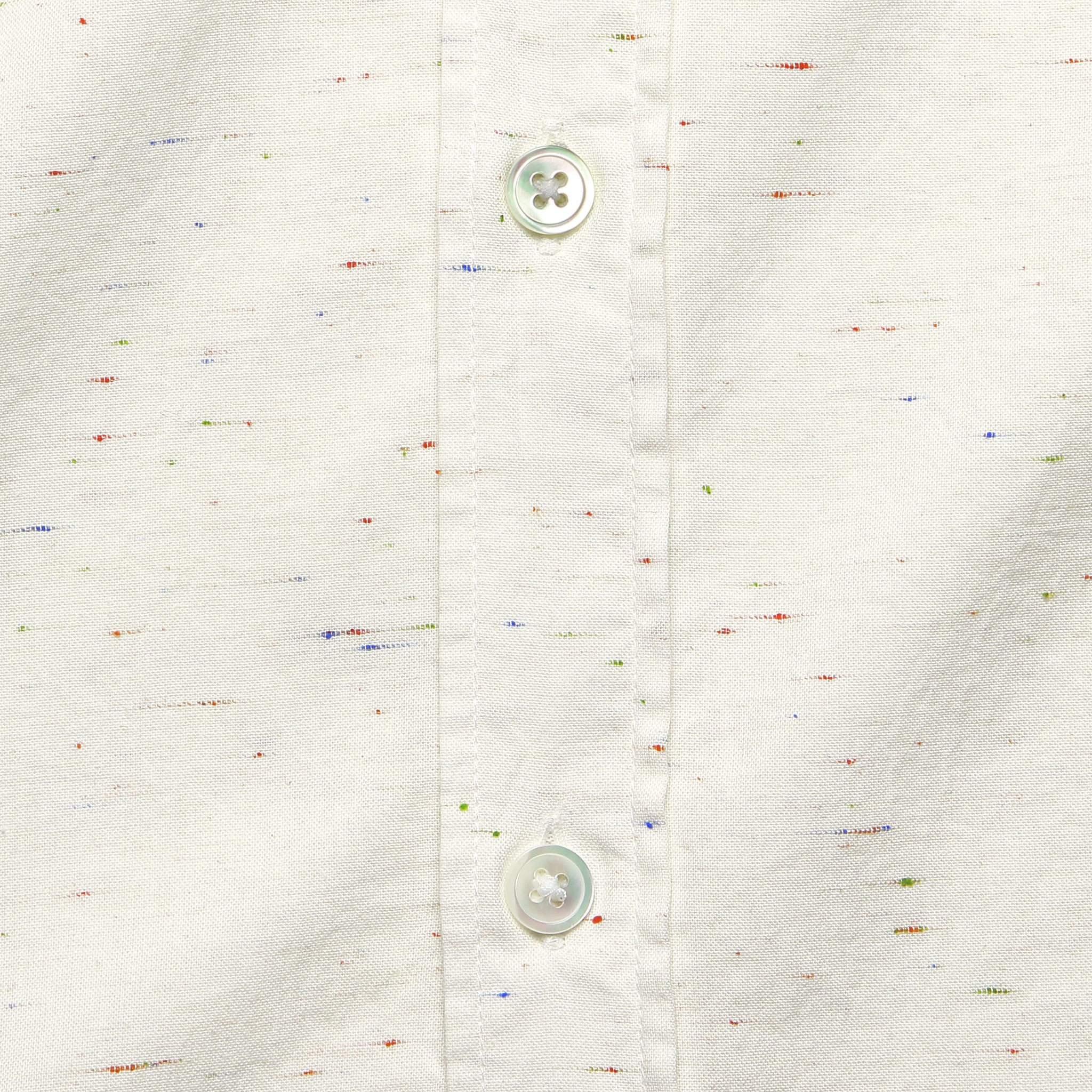 Ebano Fleck Shirt - White - Portuguese Flannel - STAG Provisions - Tops - S/S Woven - Fleck