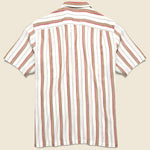 Bava Camp Shirt - Brick Red - Portuguese Flannel - STAG Provisions - Tops - S/S Woven - Stripe