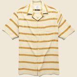 San Francisco Shirt - Gold Stripe - Portuguese Flannel - STAG Provisions - Tops - S/S Woven - Stripe