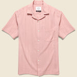 Vilar Shirt - Pink Dobby - Portuguese Flannel - STAG Provisions - Tops - S/S Woven - Solid