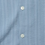 Vilar Shirt - Blue Dobby - Portuguese Flannel - STAG Provisions - Tops - S/S Woven - Solid