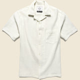 Flam√© Shirt - Off White - Portuguese Flannel - STAG Provisions - Tops - S/S Woven - Solid
