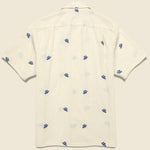 Philly Shirt - White/Blue - Portuguese Flannel - STAG Provisions - Tops - S/S Woven - Other Pattern