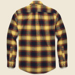 Hill Shirt - Navy/Red/Orange - Portuguese Flannel - STAG Provisions - Tops - L/S Woven - Plaid