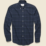 Inside Heater Shirt - Blue/Black - Portuguese Flannel - STAG Provisions - Tops - L/S Woven - Plaid