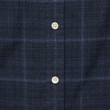 Inside Heater Shirt - Blue/Black - Portuguese Flannel - STAG Provisions - Tops - L/S Woven - Plaid